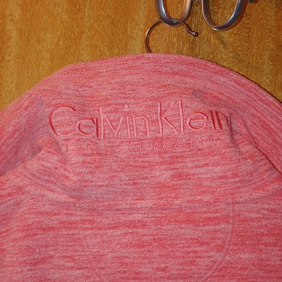 Calvin Klein Pink Fleece Women's Medium - Picture 4 of 5